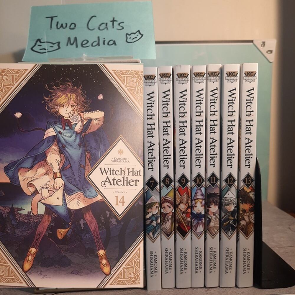 Witch Hat Atelier Vol. 7-14 English Manga Bundle